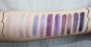Violet swatches - flash