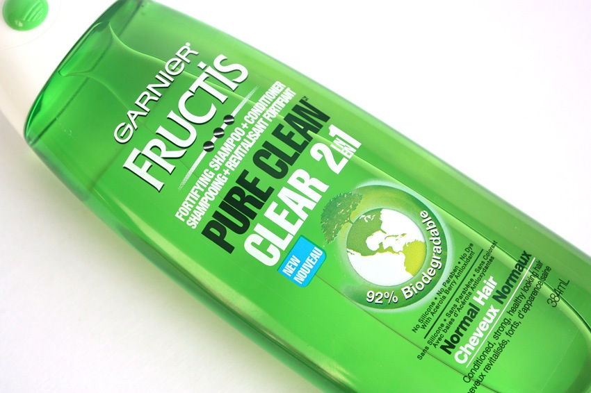 Monica boter de ober theNotice - Silicone-free at the drugstore | Garnier Fructis Pure Clean  Clear 2 in 1 Shampoo review, photos - theNotice