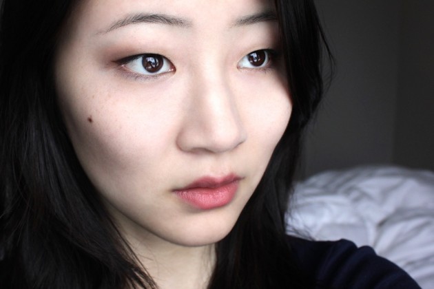 Burgundy winged liner tutorial (s)