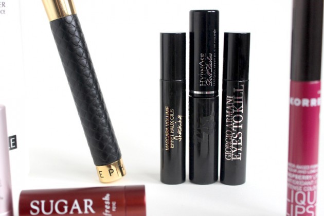 Armani Eyes To Kill Mascara, Lancome Hypnose Doll Lashes, YSL Shocking