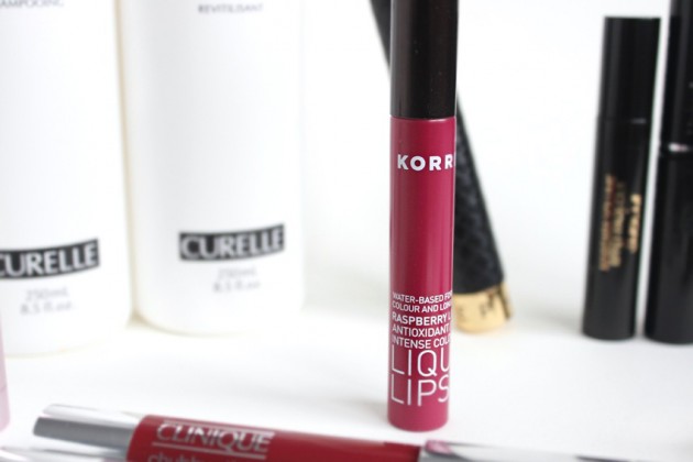 ! Korres Raspberry Liquid Lipstick