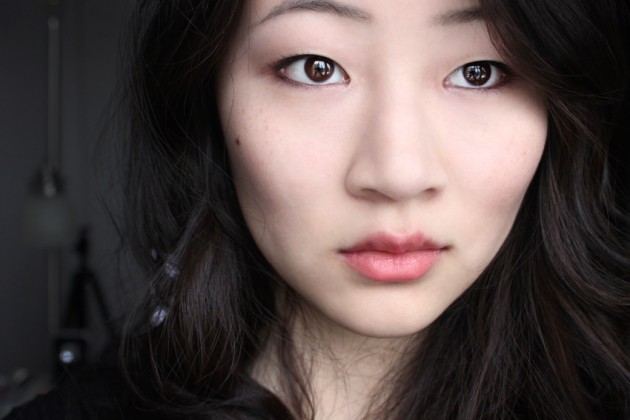 shu uemura celebrity pink rouge unlimited swatch makeup look