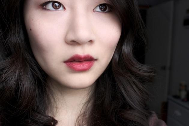 shu uemura rouge unlimited swatch luxe burgundy