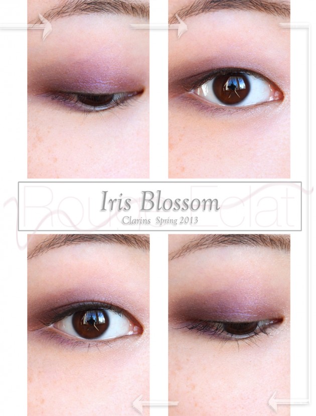 Clarins Iris Blossom spring makeup