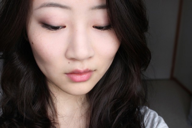 Pink lids and lips - makeup look