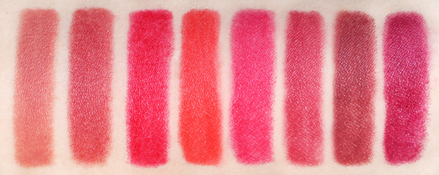 Clinique Chubby Stick Intense Moisturizing Lip Color Balm swatches
