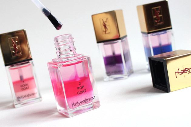 YSL topcoat review swatches nail polish