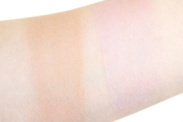 shu uemura POREraser beige, whitefficient brightening swatches review