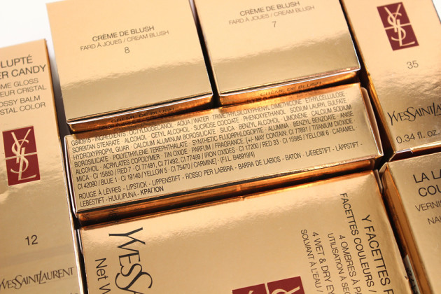 YSL Glossy Stain ingredients list
