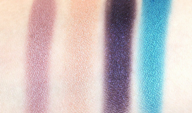 Sephora Disney Jasmine Magic Carpet Ride Eyeshadow Palette swatches