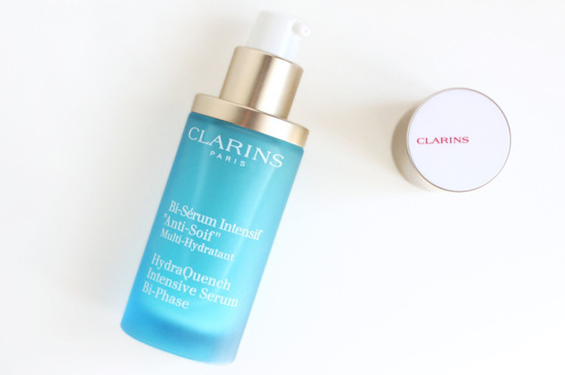 Clarins bi-phase hydraquench review serum