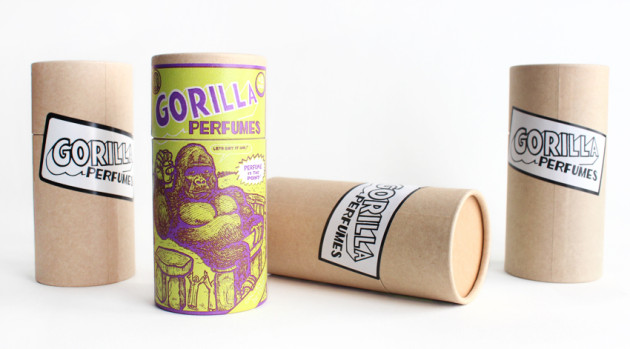 LUSH Gorilla Perfumes packaging, review