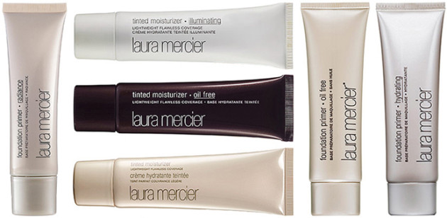 Laura Mercier tinted moisturizers, primers range