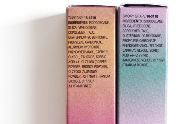 Sephora Pantone Light Storm Liquid Eyeshadow ingredients