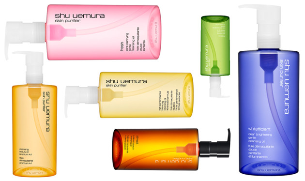 shu uemura cleansing oil range