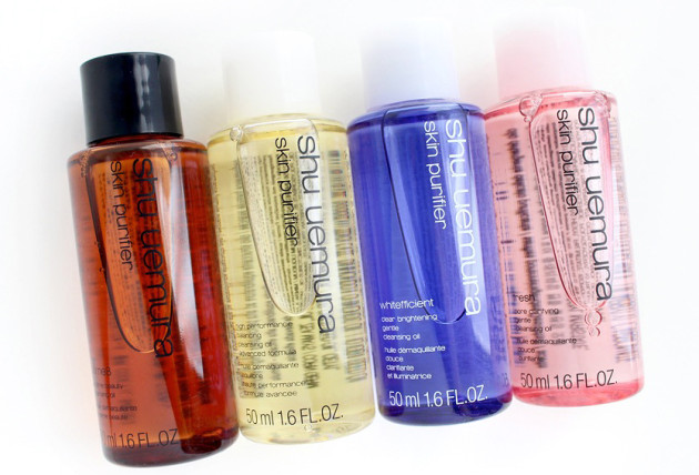 shu uemura cleansing oils comparison details review