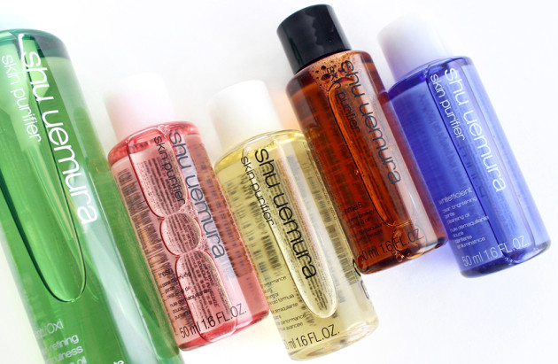 shu uemura cleansing oils with anti:oxi