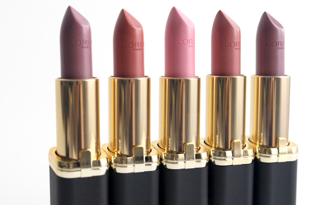 L'Oreal Colour Riche lipstick swatches review