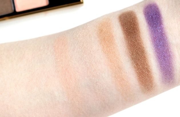 YSL Marrakesh Sunset Eyeshadow palette swatches review