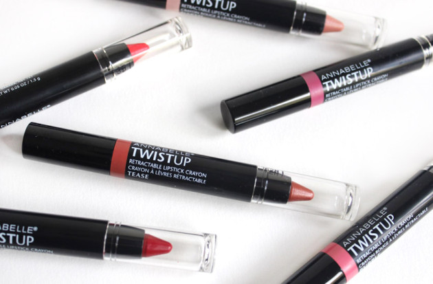 Best lipstick pencil review Annabelle TwistUp Canadian