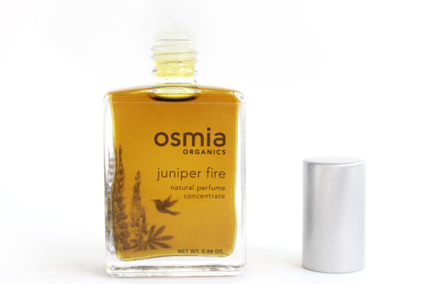 Natural perfume review - Osmia Organics Juniper Fire