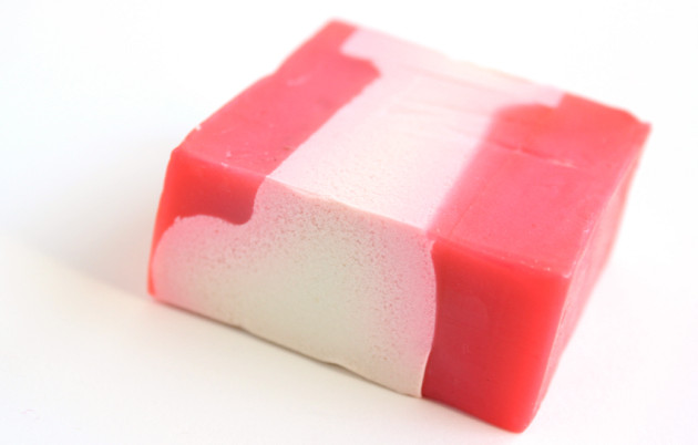 LUSH Valentine's 2014 review - Neon Love soap