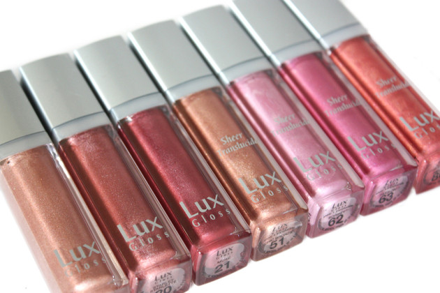 Marcelle Lux gloss range review