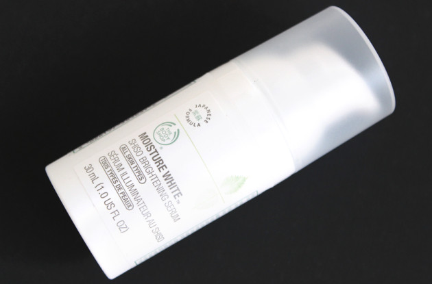 The Body Shop whitening serum Asia