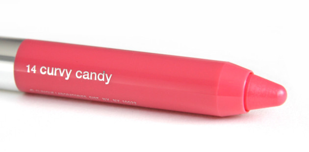 Clinique Curvy Candy swatch Chubby Stick review