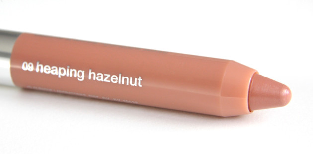 Clinique Heaping Hazelnut swatch Chubby Stick review