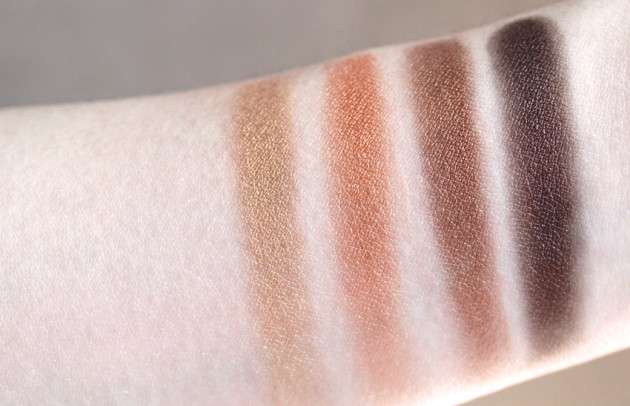 Annabelle Chai eyeshadow quad swatches