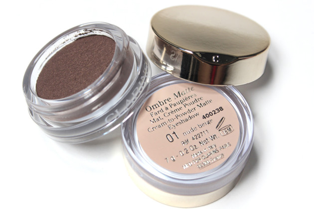 Clarins Ombre Matte Cream to Powder Matte Eyeshadow review