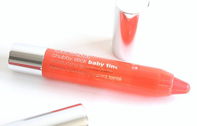 Clinique Baby Tint Poppin Poppy review swatches
