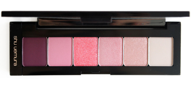 shu uemura pink hues eyeshadow palette review