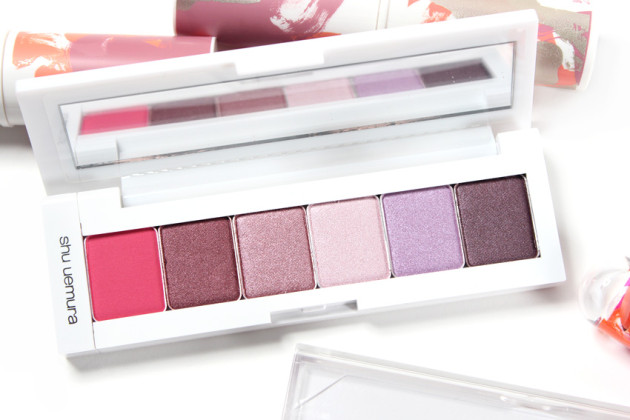shu uemura brave beauty pink eyeshadow palette review