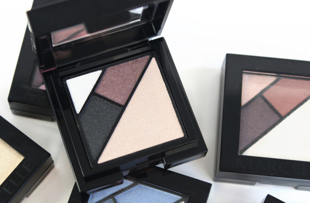 Marcelle Chocolat Vanille Trio+ review swatches eyeshadow quad