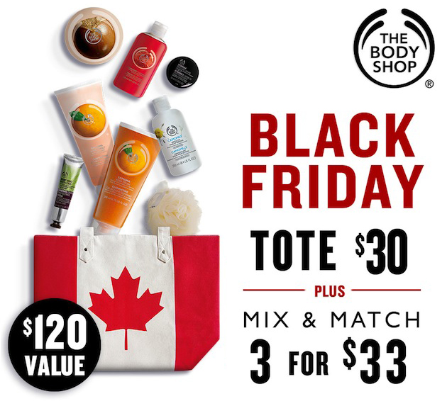 The Body Shop black friday deal