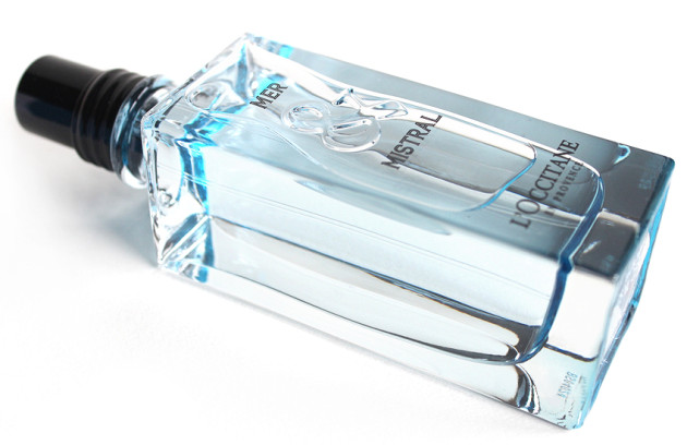 L'Occitane Mer & Mistral packaging review bottle