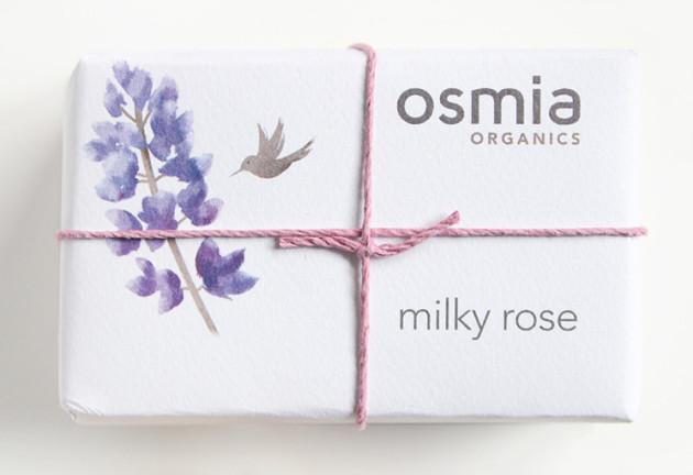 Osmia Milky Rose review packaging