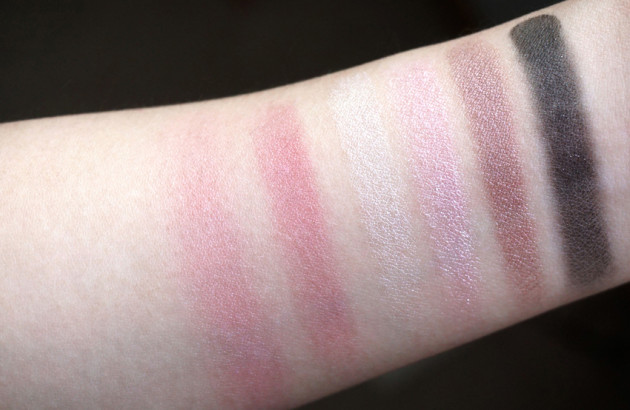 Clinique Snowflake Suite Plie Pink swatches review The Nutcracker