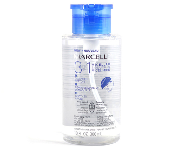 Marcelle 3 in 1 Micellar Solution review makeup remover