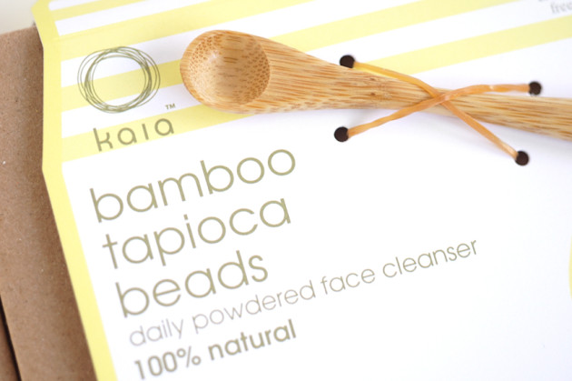 Kaia Bamboo Tapioca Beads cleanser review