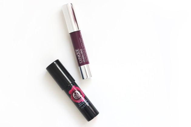 Purple lipstick comparison swatches review