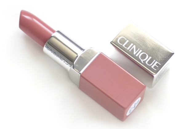 Clinique Beige Pop lipstick primer review swatches