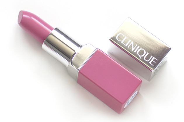 Clinique Fab Pop lipstick primer review swatches
