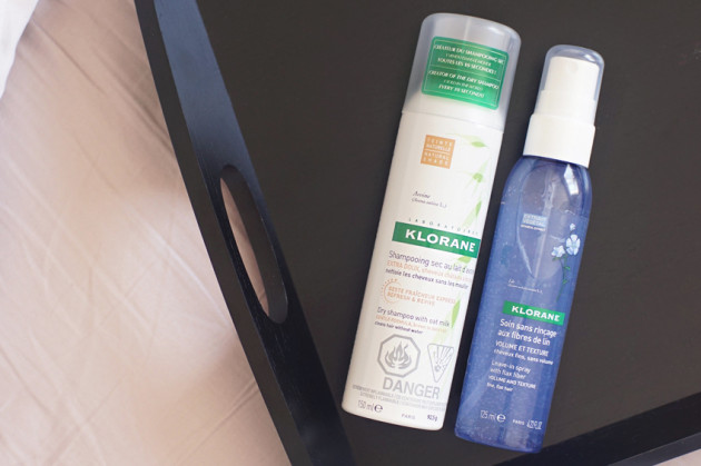 Klorane dry shampoo leave in spray review