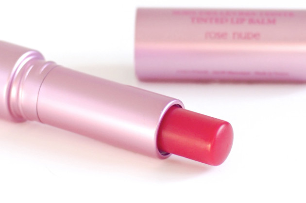 L'Occitane Pivoine Flora Tinted Lip Balm review swatches