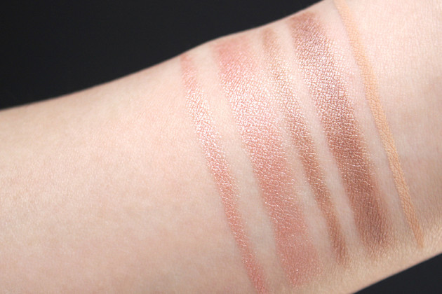 Lise Watier Sexy Glam, Chic Glam swatches review photos