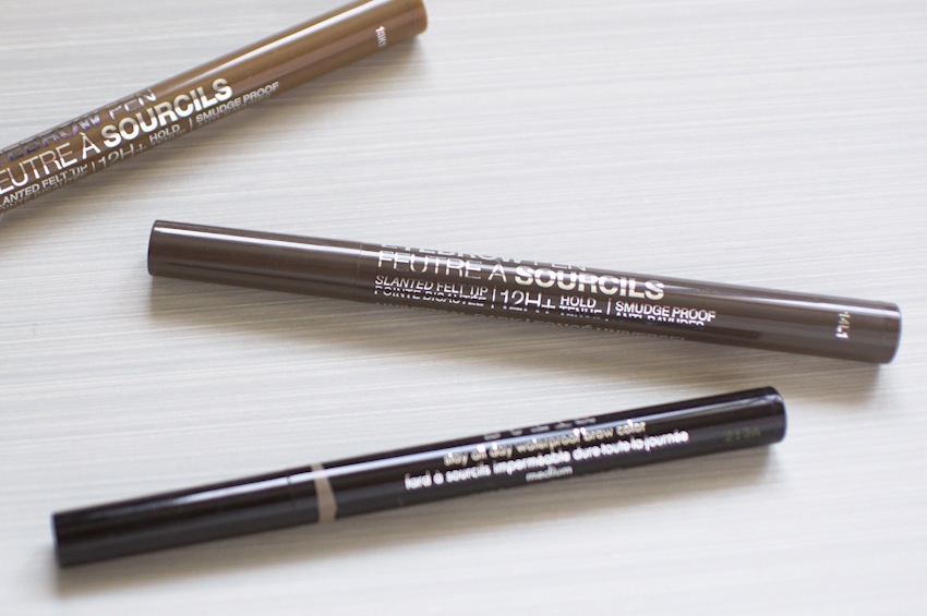 theNotice - Stila Waterproof Brow Colour swatches, & dupe (Marcelle Pen) -