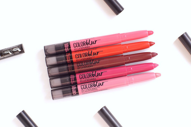 Maybelline Color Blur Lip Color review swatches